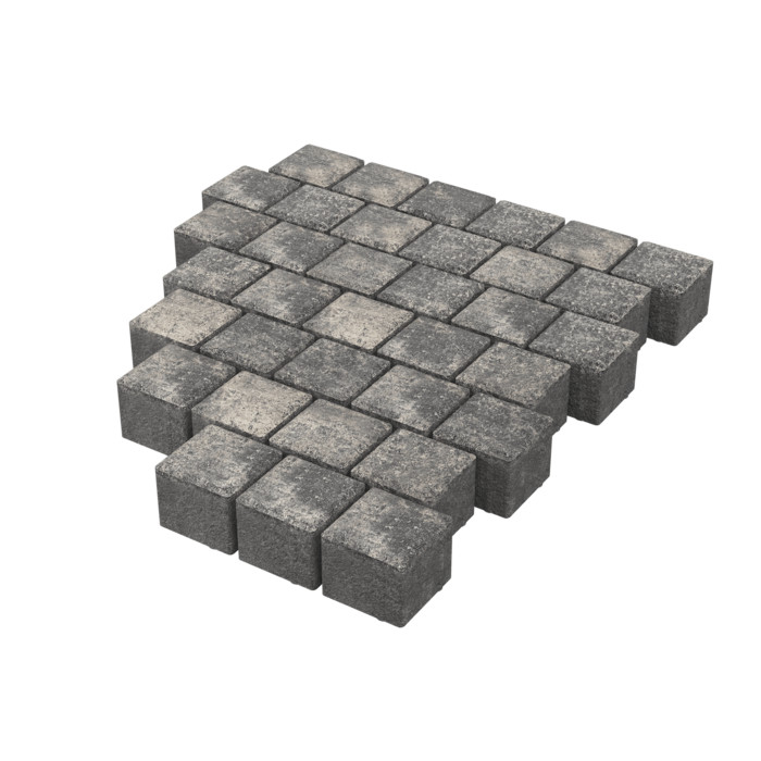 Тротуарная плитка Stellard Квадрат 100х100х60 мм Грей